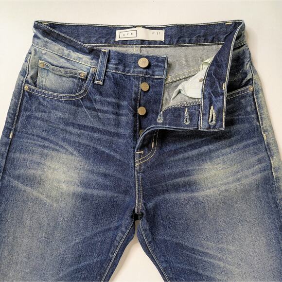 AYR The Crush 27 Barracuda Wash Straight Leg Button Fly NWOT Vintage Aesthetic - Picture 5 of 13